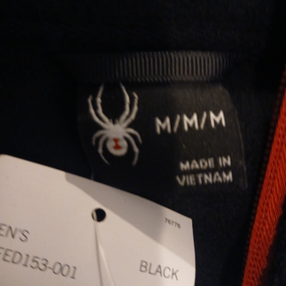 Black/Red Spyder Jacket